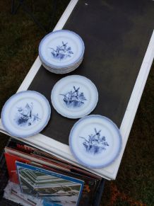 Assiettes à dessert 