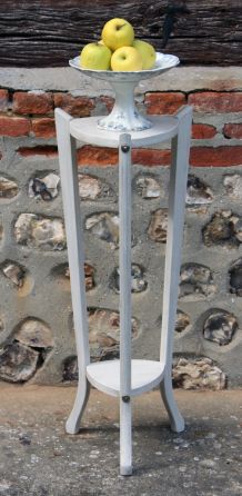 Sellette style Art-Déco, relookée contemporain.