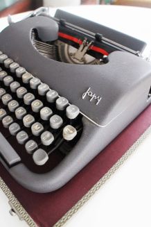 Machine à écrire vintage Japy années 70
