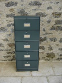 meuble à 5 clapets vintage années 50