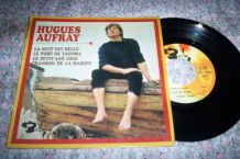 DISQUE 45 TOURS ANNEES 60 HUGUES AUFRAY 