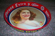 ancien plateau biere corona 