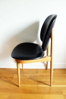 Paire de chaises design Pierre Guariche