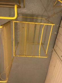 3 chaises Flyline "Spaghetti" années 70 