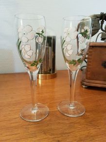 Lot de 2 flûtes à Champagne Perrier-Jouet