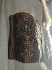 Manteau en astrakan doré années 50-60, taille 42