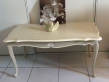 Table basse louis XV patinée 