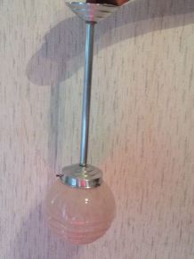Suspension opaline année 50