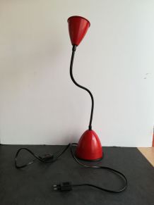 lampe vintage rouge