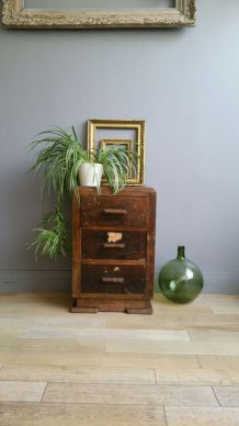 Petit meuble de métier ancien