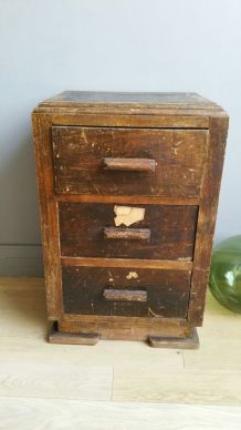 Petit meuble de métier ancien
