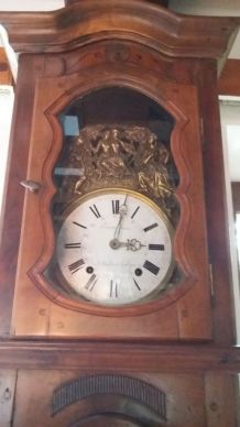 Horloge comtoise ancienne caisse XVIIIe