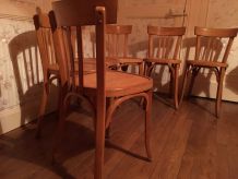 6 chaises bistrot BAUMANN 