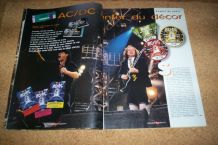 REVUE HARD ROCK NO 15 DE 96 ACDC + poster 