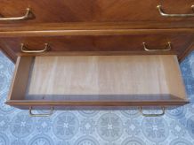 Commode pieds compas vintage