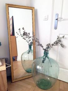 Grand Miroir vintage doré 70's