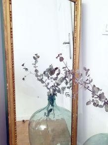 Grand Miroir vintage doré 70's