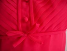 Robe babydoll rose fuchsia fluo vintage 60's