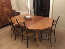 6 Chaises Fer Forgé