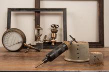 Ancienne pompe de graissage Tecalemit