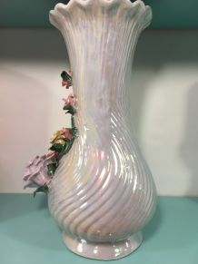 Vase à fleurs en porcelaine