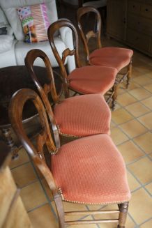 Chaises Louis Philippe