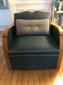 Fauteuil lit années 40