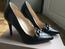 Escarpins noirs talons hauts