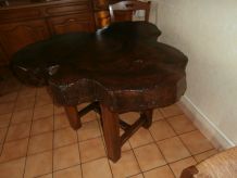 Table en orme massif