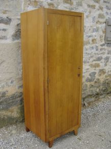 armoire vestiaire années 60 pieds compas