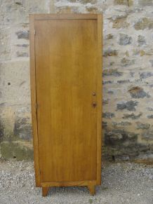 armoire vestiaire années 60 pieds compas