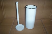 ANCIEN POT EMAILLE A CAFE ANGLAIS avec louchette 