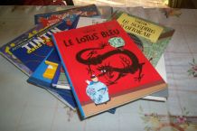 gros lot de BD TINTIN 