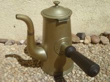 chocolatière GOMBAULT metal argenté 1900