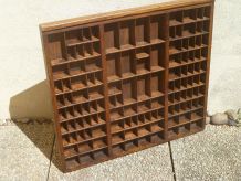 grand  casier d'imprimerie, ancien