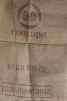 sac en toile au motif sympa café brésil
