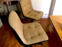 FAUTEUILS VINTAGE CHARLES POLLOCK