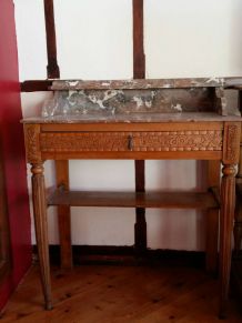 Table de toilette Art Deco, coiffeuse, bureau, 