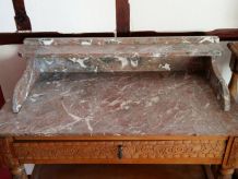 Table de toilette Art Deco, coiffeuse, bureau, 