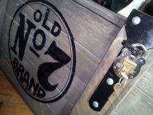 Malle vintage 100x50x50 avec 2 cadenas