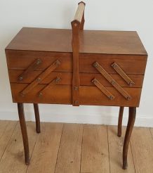 Travailleuse ou boite à ouvrage