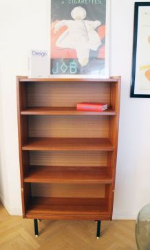 Bibliothèque vintage style Pierre Guariche 1950s