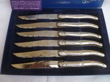coffret  6 couteaux de table  Laguiole