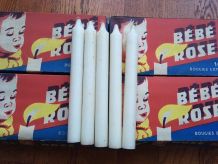 Bougies Blanches 20cm