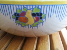 Boch la louvière- saladier - art déco- vintage