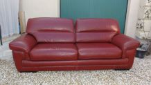canapé cuir trois places