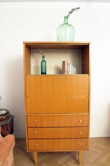 Secrétaire vintage style scandinave des années 60