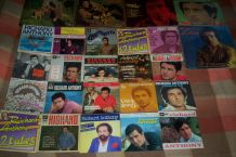 GROS LOT DE DISQUES DE RICHARD ANTHONY