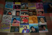 GROS LOT DE DISQUES DE RICHARD ANTHONY