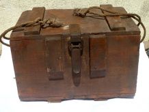 Caisse de munitions ancienne , Bois, 1929